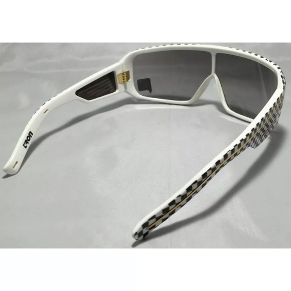 SOLD!  Vintage Spy Optic Tron Checkered Sunglasses - Picture 3 of 7
